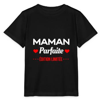 MAMAN PARFAITE ÉDITION LIMITÉE - T-shirt bio MINI CREATOR Stanley/Stella Enfant - noir - Devant - Mikhail (115cm)