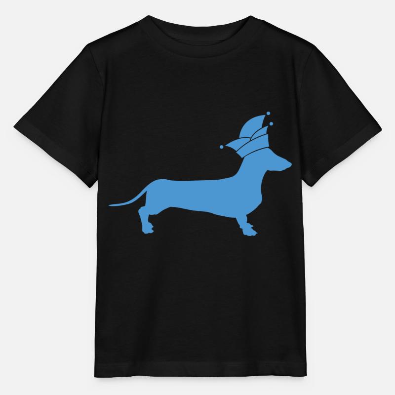 Dackel Alaaf - Stanley/Stella Kinder T-Shirt MINI CREATOR  - Schwarz