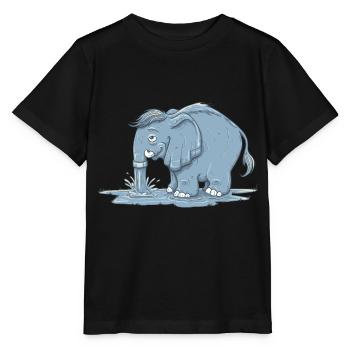 Pipo - Stanley/Stella MINI CREATOR Kids’ T-Shirt - black - Front - Mikhail (115cm)