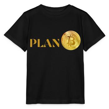 PLAN B - Stanley/Stella Kinder T-Shirt MINI CREATOR  - Schwarz - Vorne - Mikhail (115cm)