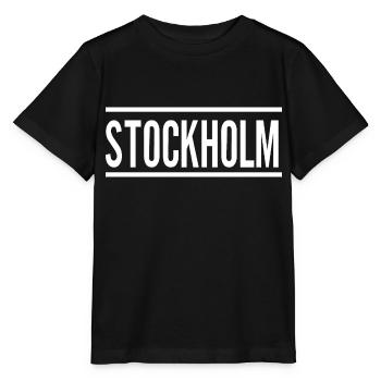 Stockholm - T-shirt bio MINI CREATOR Stanley/Stella Enfant - noir - Devant - Mikhail (115cm)