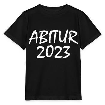 Abitur 2023 - Stanley/Stella Kinder T-Shirt MINI CREATOR  - Schwarz - Vorne - Mikhail (115cm)