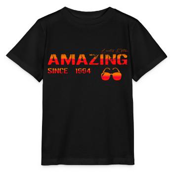 Amazing since 1994 - Stanley/Stella MINI CREATOR Kids’ T-Shirt - black - Front - Mikhail (115cm)
