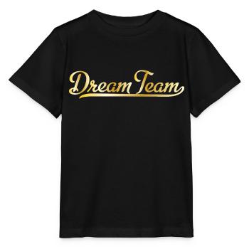 Équipe de rêve - T-shirt bio MINI CREATOR Stanley/Stella Enfant - noir - Devant - Mikhail (115cm)