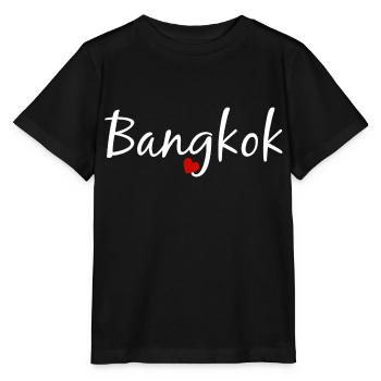 Bangkok - Stanley/Stella Kinder T-Shirt MINI CREATOR  - Schwarz - Vorne - Mikhail (115cm)