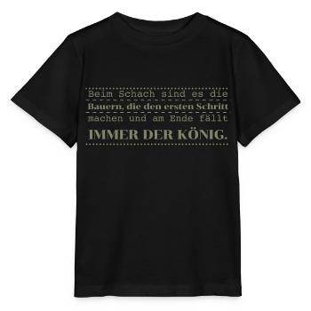 Farmer - Stanley/Stella MINI CREATOR Kids’ T-Shirt - black - Front - Mikhail (115cm)