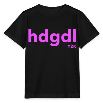 hdgdl hab dich gaz doll lieb magenta Jahr2000 - Stanley/Stella Kinder T-Shirt MINI CREATOR  - Schwarz - Vorne - Mikhail (115cm)