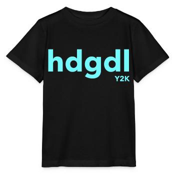 hdgdl hab dich ganz doll liebY2K türkis - Stanley/Stella Kinder T-Shirt MINI CREATOR  - Schwarz - Vorne - Mikhail (115cm)
