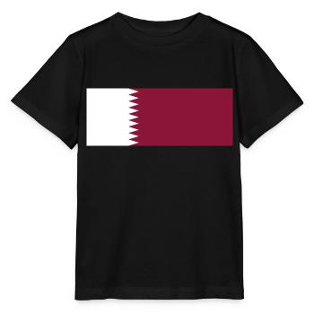 Katar - Stanley/Stella Kinder T-Shirt MINI CREATOR  - Schwarz - Vorne - Mikhail (115cm)
