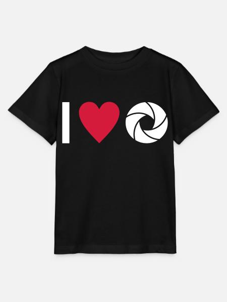 Fotografieren - Stanley/Stella Kinder T-Shirt MINI CREATOR  - Schwarz