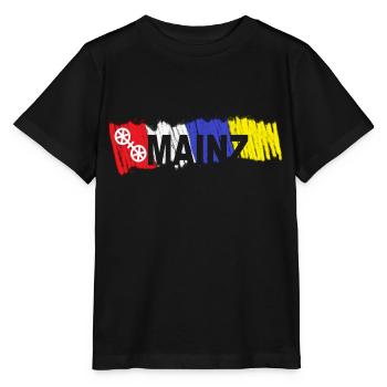 MAYENCE 4FB - T-shirt bio MINI CREATOR Stanley/Stella Enfant - noir - Devant - Mikhail (115cm)
