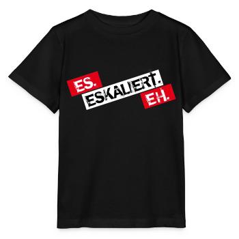 Es Eskaliert Eh - Stanley/Stella Kinder T-Shirt MINI CREATOR  - Schwarz - Vorne - Mikhail (115cm)