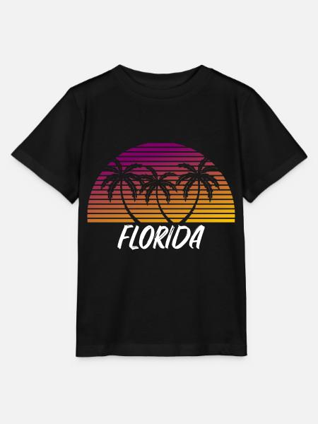 Florida - Stanley/Stella Kinder T-Shirt MINI CREATOR - Schwarz