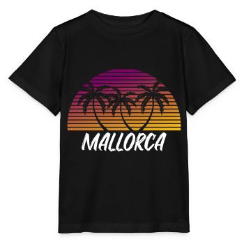 Mallorca - Stanley/Stella Kinder T-Shirt MINI CREATOR  - Schwarz - Vorne - Mikhail (115cm)