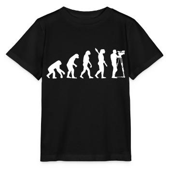 caméra de film de photographie - T-shirt bio MINI CREATOR Stanley/Stella Enfant - noir - Devant - Mikhail (115cm)