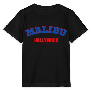MALIBU hollywood - T-shirt bio MINI CREATOR Stanley/Stella Enfant - noir - Devant - Mikhail (115cm)