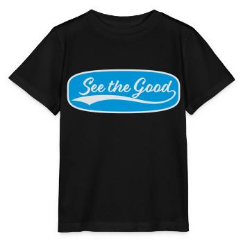 see the good quote - Stanley/Stella MINI CREATOR Kids’ T-Shirt - black - Front - Mikhail (115cm)