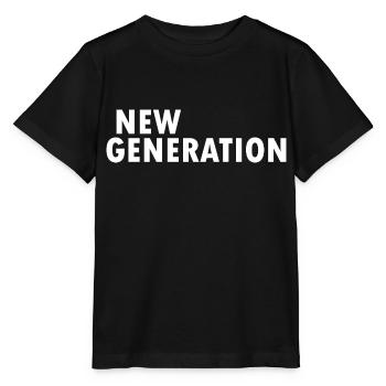 New generation - Stanley/Stella MINI CREATOR Kids’ T-Shirt - black - Front - Mikhail (115cm)