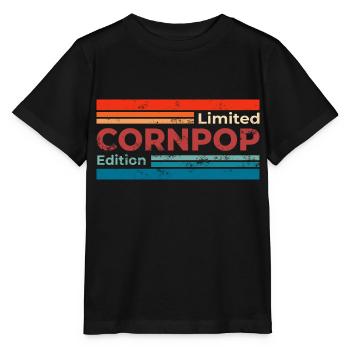 Corn Pop était un mauvais mec Retro Cornpop Meme - T-shirt bio MINI CREATOR Stanley/Stella Enfant - noir - Devant - Mikhail (115cm)