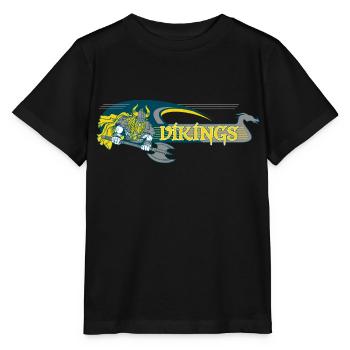 Wikinger - Stanley/Stella Kinder T-Shirt MINI CREATOR  - Schwarz - Vorne - Mikhail (115cm)
