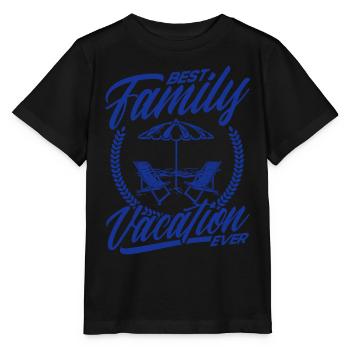 Road Trip Holiday Family Holiday Family Gift - Stanley/Stella MINI CREATOR Kids’ T-Shirt - black - Front - Mikhail (115cm)