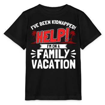 Road Trip Holiday Family Holiday Family Gift - Stanley/Stella MINI CREATOR Kids’ T-Shirt - black - Front - Mikhail (115cm)