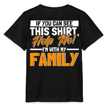 Road Trip Holiday Family Holiday Family Gift - Stanley/Stella MINI CREATOR Kids’ T-Shirt - black - Front - Mikhail (115cm)