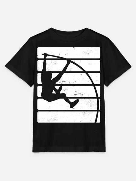 Stabhochspringer - Stanley/Stella Kinder T-Shirt MINI CREATOR - Schwarz