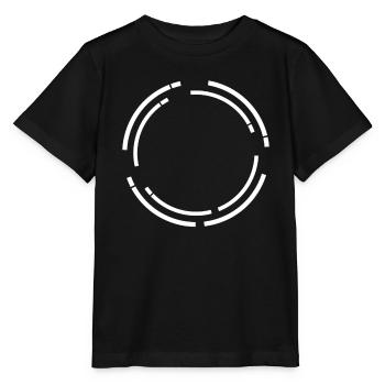 Circular Frame Bar Background - Stanley/Stella MINI CREATOR Kids’ T-Shirt - black - Front - Mikhail (115cm)
