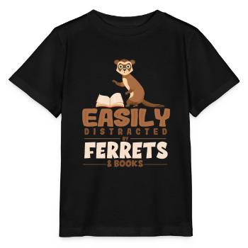 Furet - T-shirt bio MINI CREATOR Stanley/Stella Enfant - noir - Devant - Mikhail (115cm)