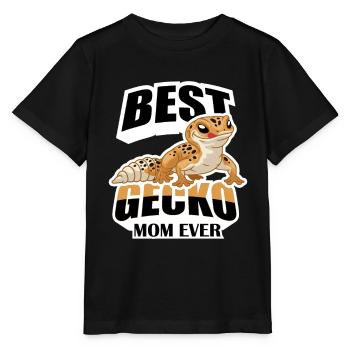 Gecko - Stanley/Stella Kinder T-Shirt MINI CREATOR  - Schwarz - Vorne - Mikhail (115cm)
