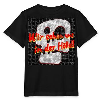 Hölle - Abbild - 2023 - Stanley/Stella Kinder T-Shirt MINI CREATOR  - Schwarz - Vorne - Mikhail (115cm)
