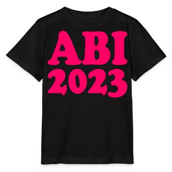 Abi 2023 - Stanley/Stella Kinder T-Shirt MINI CREATOR  - Schwarz - Vorne - Mikhail (115cm)