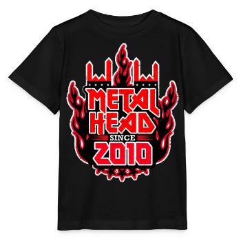 METALHEAD since 2010 - Stanley/Stella MINI CREATOR Kids’ T-Shirt - black - Front - Mikhail (115cm)