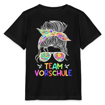 Vorschule Team Vorschüler Vorschulkinder - Stanley/Stella Kinder T-Shirt MINI CREATOR  - Schwarz - Vorne - Mikhail (115cm)