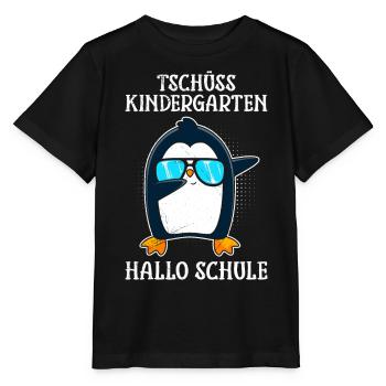 Tschüss Kindergarten Hallo Schule Schulkinder - Stanley/Stella Kinder T-Shirt MINI CREATOR  - Schwarz - Vorne - Mikhail (115cm)