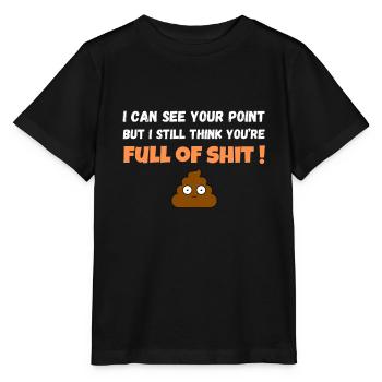 Point de vue - T-shirt bio MINI CREATOR Stanley/Stella Enfant - noir - Devant - Mikhail (115cm)