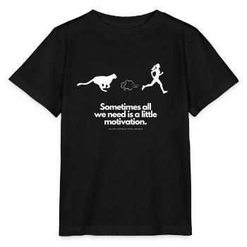 Extra portion of motivation runner WildPuma - Stanley/Stella MINI CREATOR Kids’ T-Shirt - black - Front - Mikhail (115cm)