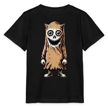Gespenstische Party Lustiges Halloween Streetwear - Stanley/Stella Kinder T-Shirt MINI CREATOR  - Schwarz - Vorne - Mikhail (115cm)