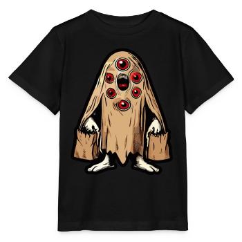 Gespenstische Party Trick Or Treat Halloween - Stanley/Stella Kinder T-Shirt MINI CREATOR  - Schwarz - Vorne - Mikhail (115cm)