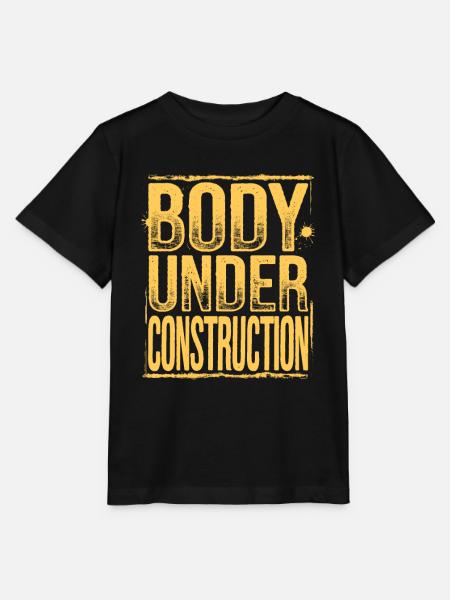 Body Under Construction - Stanley/Stella Kinder T-Shirt MINI CREATOR - Schwarz