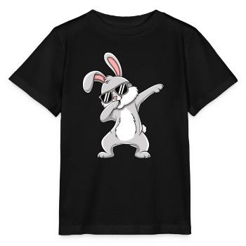 Dubbing Bunny - Stanley/Stella MINI CREATOR Kids’ T-Shirt - black - Front - Mikhail (115cm)