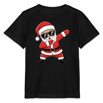 Dubbing Santa - Stanley/Stella MINI CREATOR Kids’ T-Shirt - black - Front - Mikhail (115cm)