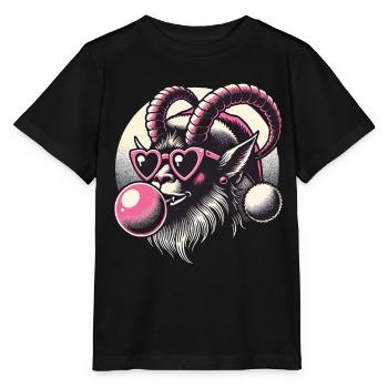 Krampus Weihnachten Sigma Male Cool - Stanley/Stella Kinder T-Shirt MINI CREATOR  - Schwarz - Vorne - Mikhail (115cm)