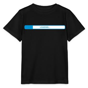 Ladebalken - Stanley/Stella Kinder T-Shirt MINI CREATOR  - Schwarz - Vorne - Mikhail (115cm)