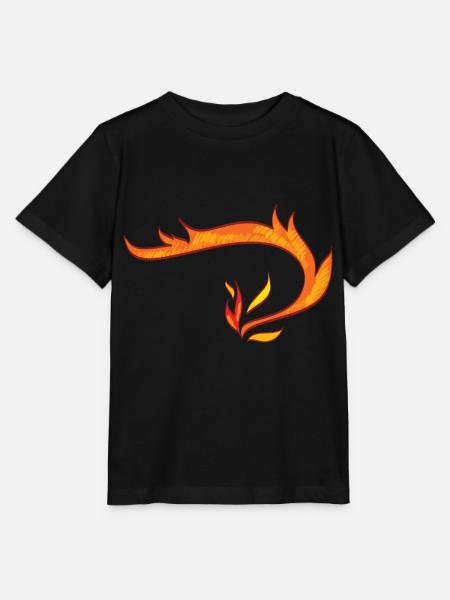 fire 6 - Stanley/Stella Kinder T-Shirt MINI CREATOR - Schwarz