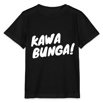 Kawa Bunga - Stanley/Stella MINI CREATOR Kids’ T-Shirt - black - Front - Mikhail (115cm)