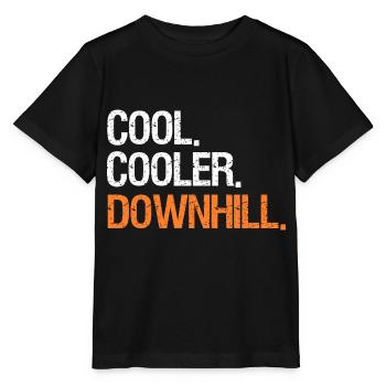 Downhill - Stanley/Stella MINI CREATOR Kids’ T-Shirt - black - Front - Mikhail (115cm)