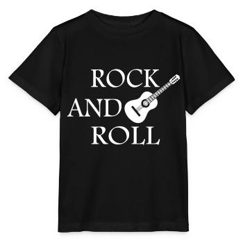 Rock Music Rock and Roll - Stanley/Stella MINI CREATOR Kids’ T-Shirt - black - Front - Mikhail (115cm)