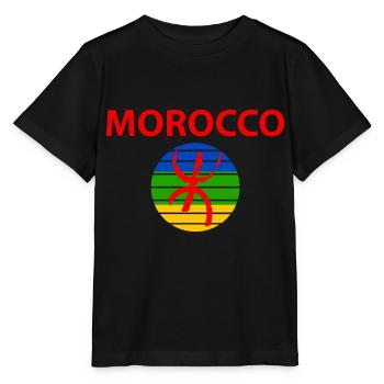Marokko Amazigh - Stanley/Stella Kinder T-Shirt MINI CREATOR  - Schwarz - Vorne - Mikhail (115cm)